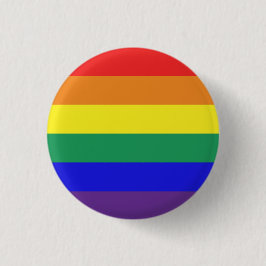 Gay pride-vlaggenpin ronde button 3,2 cm