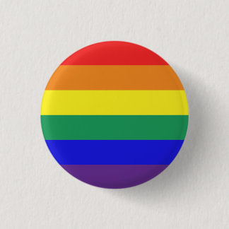 Gay pride-vlaggenpin ronde button 3,2 cm