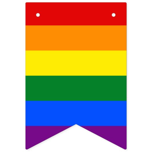 Gay Pride Vlaggetjes (Eerste vlag)