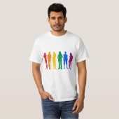 Gay Pride voor vrouwen T-shirt (Voorkant volledig)