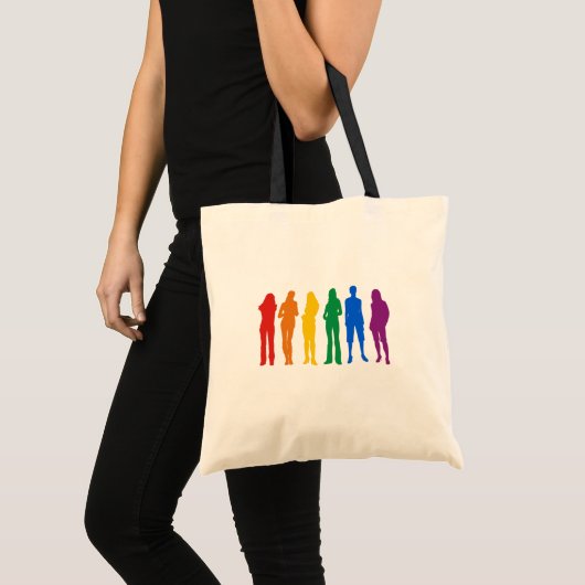 Gay Pride voor vrouwen Tote Bag (Voorkant (product))