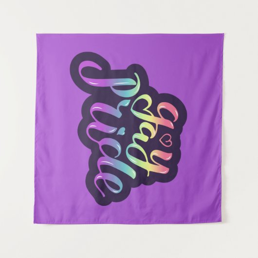 Gay Pride Wandkleed (Voorkant (horizontaal))