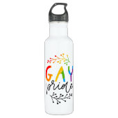 Gay Pride Waterfles (Voorkant)
