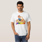 Gay Pride, we kunnen het doen met trots T-shirt (Voorkant volledig)