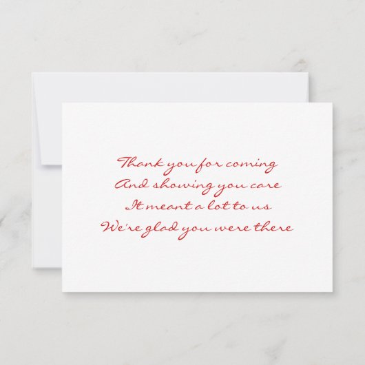 Gay Pride Wedding Dank u kaarten (Achterkant)