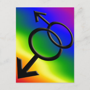 Gay Pride Wedding Invitations Rainbow Love Kaarten