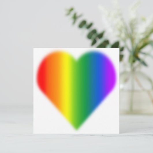 Gay Pride Wedding nodigt Kaarten uit van hetzelfde (Staand voorkant)