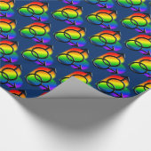 Gay Pride Wrapping Paper Rainbow Love Gift Paper Cadeaupapier (Hoek)