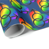 Gay Pride Wrapping Paper Rainbow Love Gift Paper Cadeaupapier (Rol Hoek)