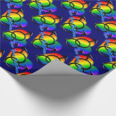 Gay Pride Wrapping Persoonlijk Man Love Paper Cadeaupapier (Hoek)