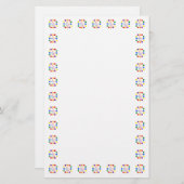 Gay Proud Irish LGBT Rainbow Shamrocks Briefpapier (Voorkant / Achterkant)