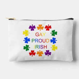 Gay Proud Irish LGBT Rainbow Shamrocks Etui