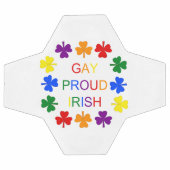 Gay Proud Irish LGBT Rainbow Shamrocks Voetbal (Enkel)