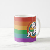 Gay & Proud Pride LGBTQ+ Koffiemok (Voorkant rechts)
