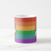 Gay & Proud Pride LGBTQ+ Koffiemok (Center)
