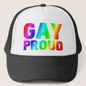 GAY PROUD TRUCKER PET (Voorkant)