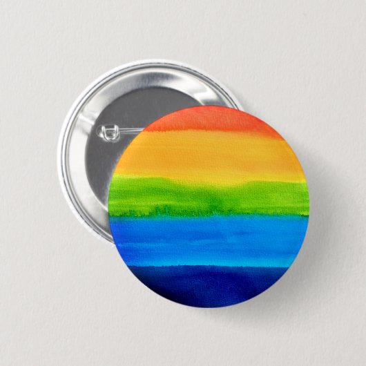 Gay Queer Rainbow Ronde Button 5,7 Cm (Voorkant /achterkant)