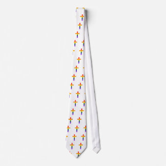 Gay Rainbow Cross 2 Stropdas