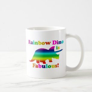 Gay Rainbow Dino is geweldig Koffiemok