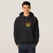 Gay Rainbow Frog Dab Pride Month Lgbt Ally Kids Bo Hoodie (Voorkant volledig)