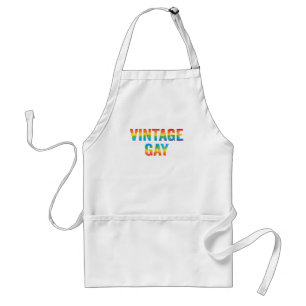 Gay Rainbow LGBTQ Distress LGBT Gay Prid Standaard Schort