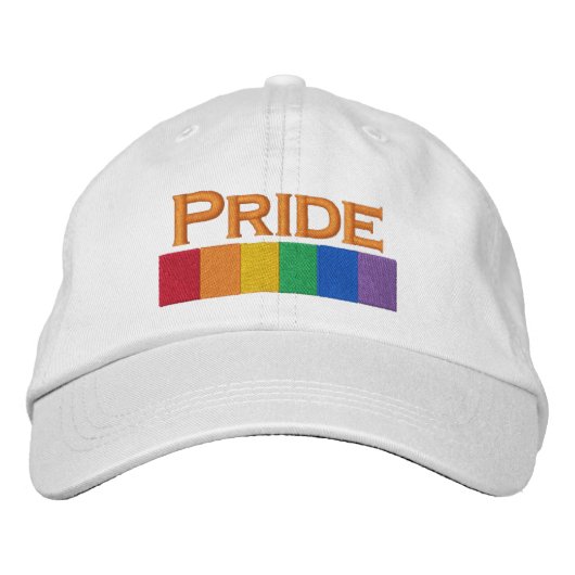 Gay Rainbow Pride Flaggreep Pet (Voorkant)