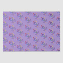 Gay Rainbow Stars Any Age Birthday and name paars