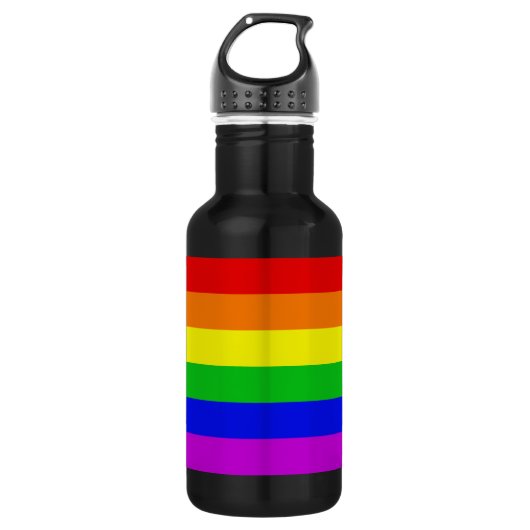 Gay Rainbow Waterfles (Voorkant)