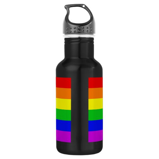 Gay Rainbow Waterfles (Achterkant)
