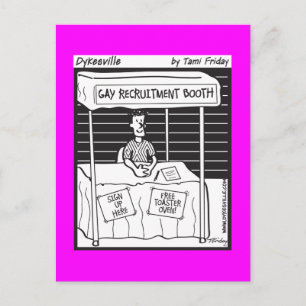 Gay Recruit Briefkaart