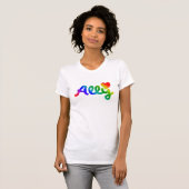 Gay Rights ALLY T-shirt (Voorkant volledig)
