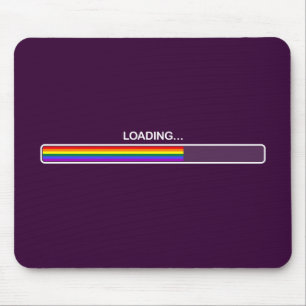 Gay Rights Loading Mousepad Muismat