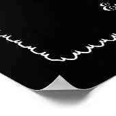 Gay Same Gender Wedding Gift Lace Word Art Poster (Hoek)