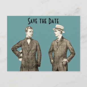  Gay Save the Date Aankondigingskaart