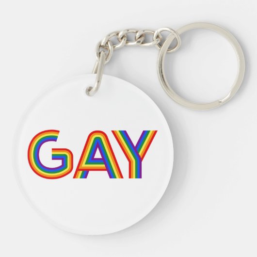 GAY SLEUTELHANGER (Achterkant)