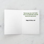 Gay Son van pap Birthday Kaart (Binnen)