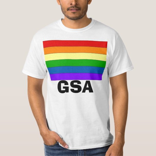 Gay Straight Alliance T-shirt (Voorkant)