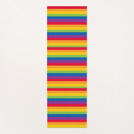 Gay Stripes Yogamat (Voorkant)