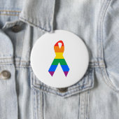 Gay Suicide Awareness Ronde Button 4,0 Cm (In situ)