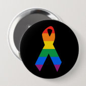 Gay Suicide Awareness Ronde Button 4,0 Cm (Voorkant /achterkant)