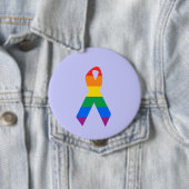Gay Suicide Awareness Ronde Button 4,0 Cm (In situ)