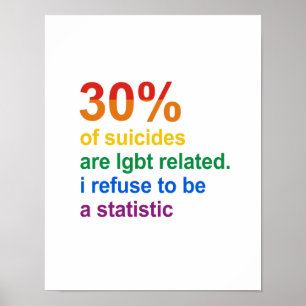 Gay Suicide - Ik weiger een statistiek te zijn Poster
