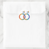 Gay symbool sticker (Tas)