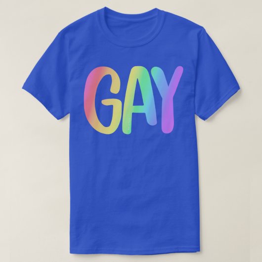 Gay T-shirt (Design voorkant)