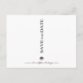 Gay-tini | Datum opslaan Aankondigingskaart (Achterkant)