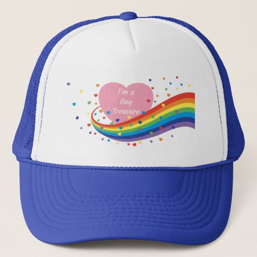 Gay Treasure Trucker Pet (Voorkant)