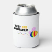 Gay trots om jezelf te zijn blikjeskoeler (Blikje Voorkant)