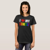 Gay Uncle Guncle Pride Month LGBT homosexual Rainb T-shirt (Voorkant volledig)