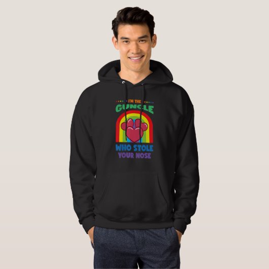 Gay Uncle Pride Guncle 11 Hoodie (Voorkant volledig)
