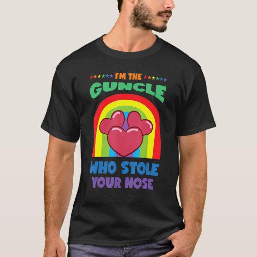 Gay Uncle Pride Guncle 11 T-shirt (Voorkant)